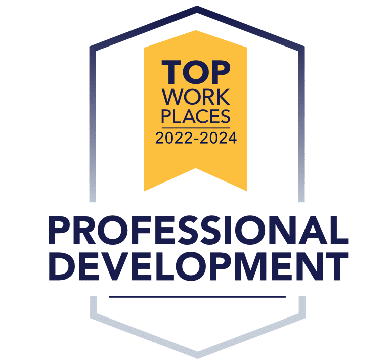 Professional Development badge top work 2022 2024