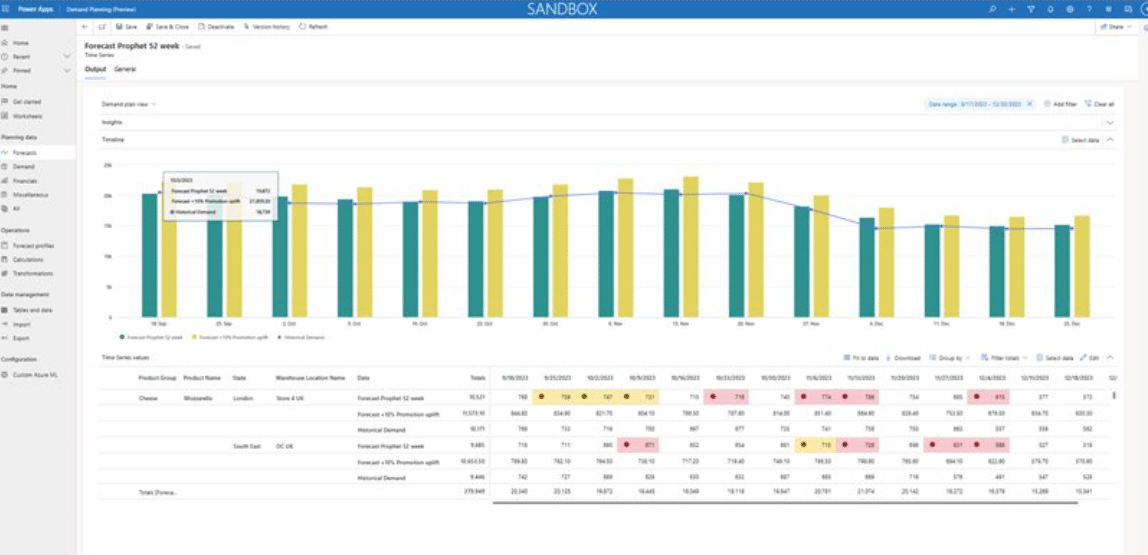 Demand Planning App