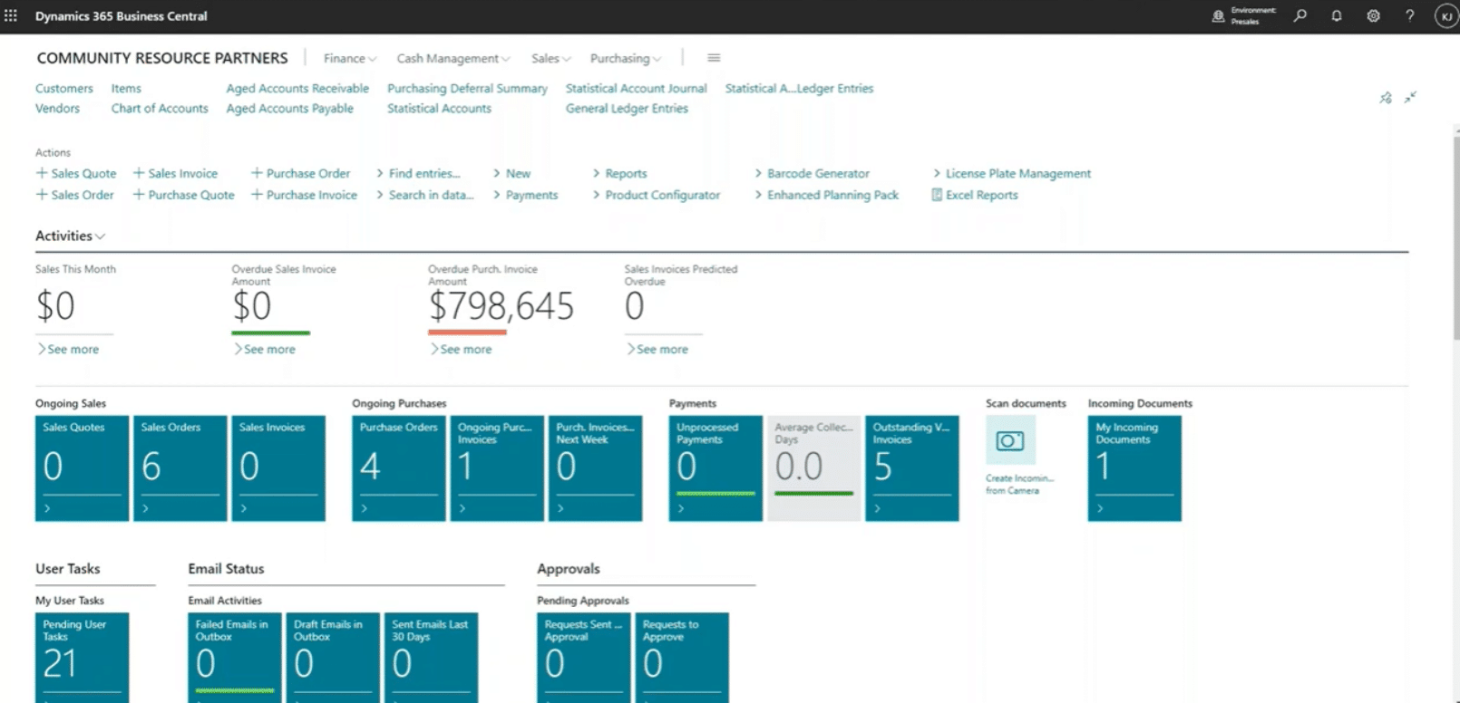 Business Central Multi Entity Consolidations