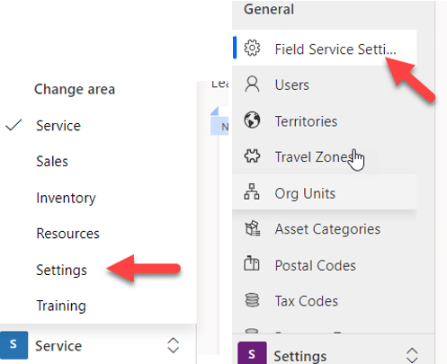 Resource Types in Dynamics 365 Field Service Navigation