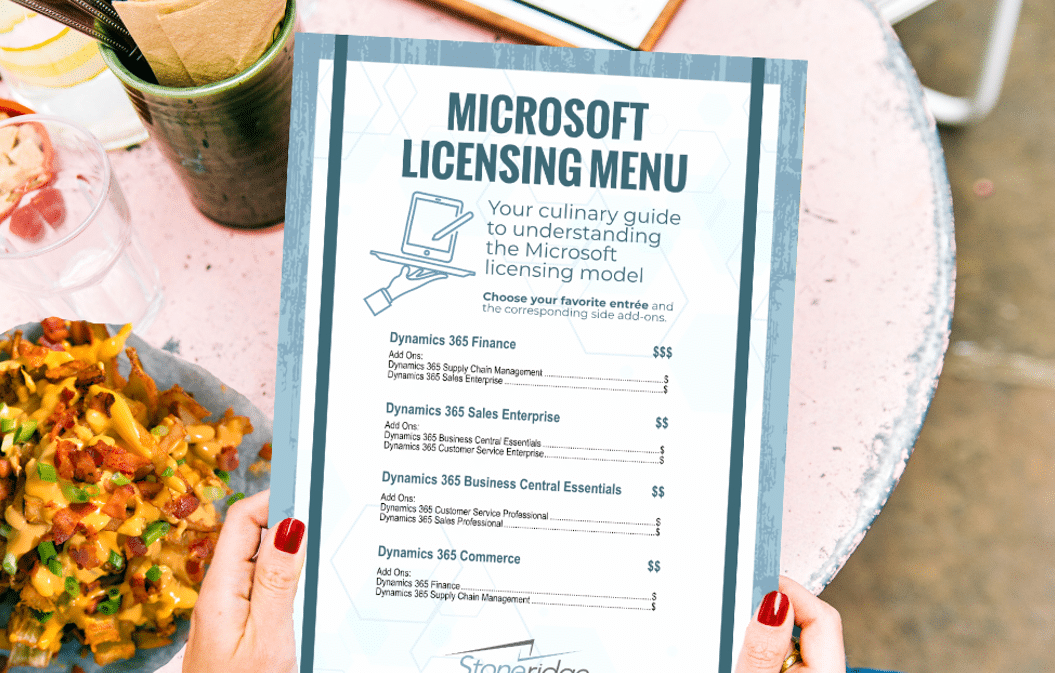 Microsoft Licensing Menu