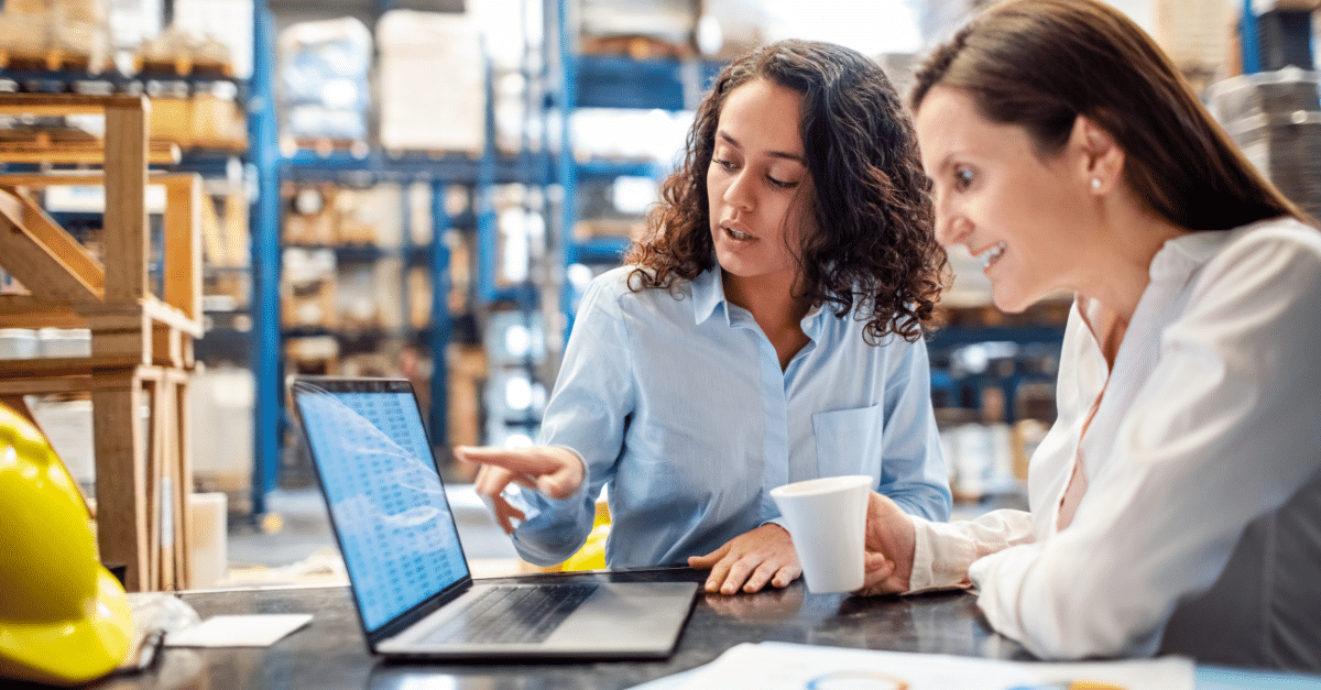 Distribution Warehouse Laptop