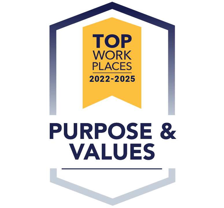 top work award Purpose & Values 2025