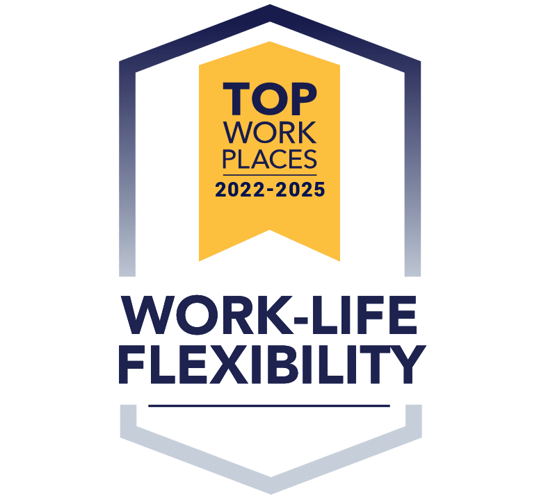 top work award Work Life Flexibility 2025