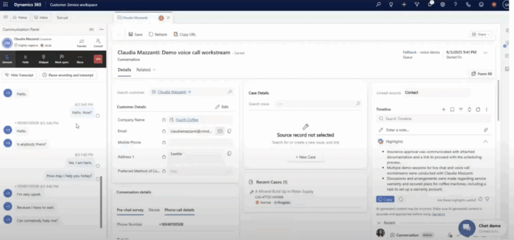 Microsoft Copilot for Customer Service