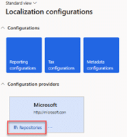 Advanced Reconciliation D365 Finance Electronic Reporting Repositories