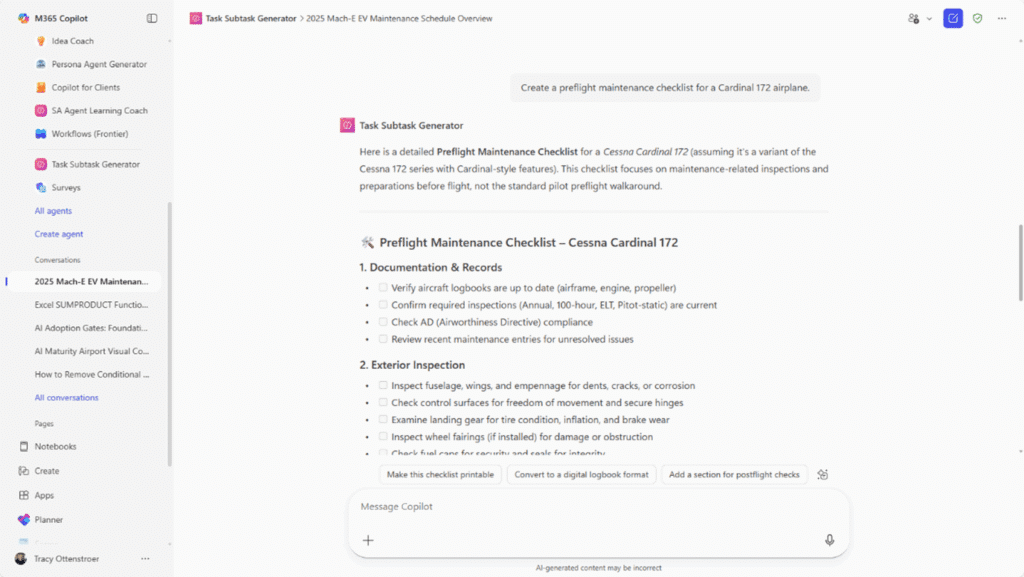 Create a Copilot Agent - Example 2