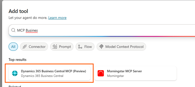 MCP BC Copilot Add a Tool