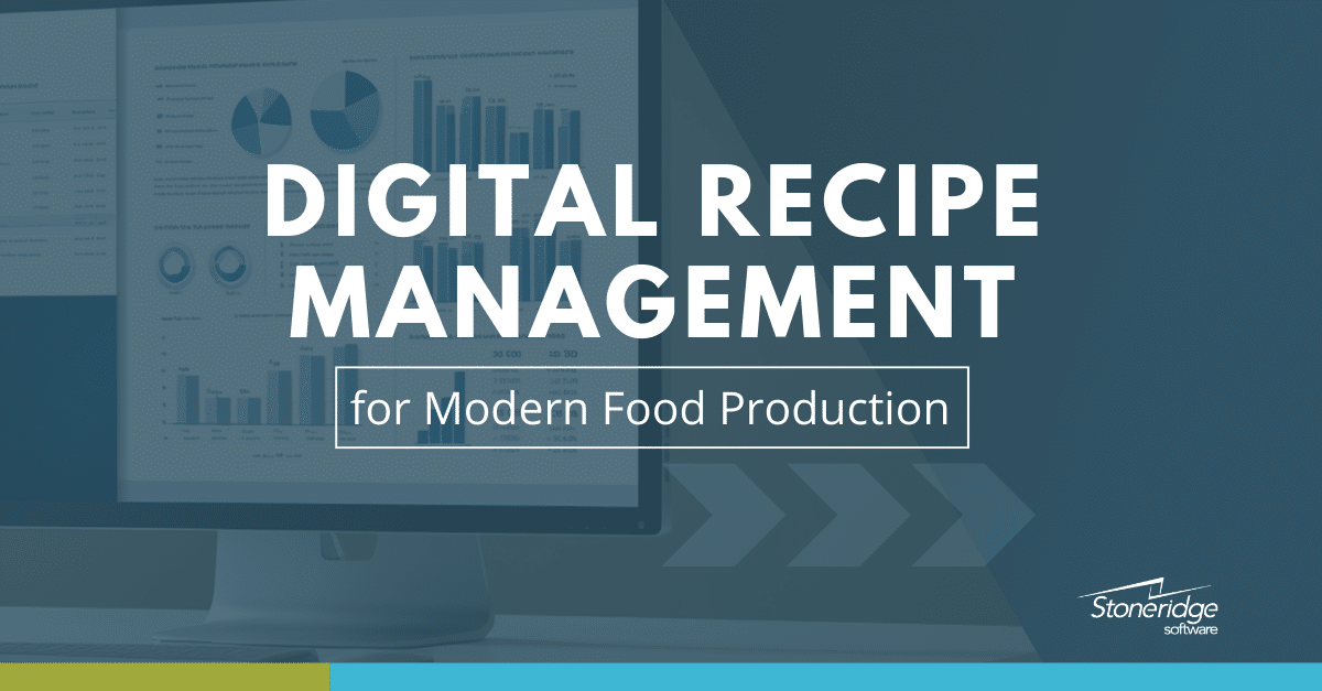 Digital recipe management