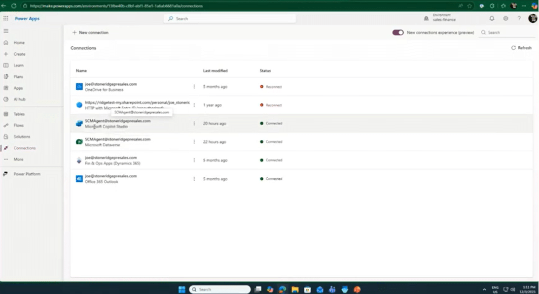 How to check Dataverse and Copilot Studio connection link