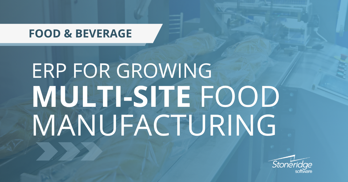 multi site food manufacturing blog