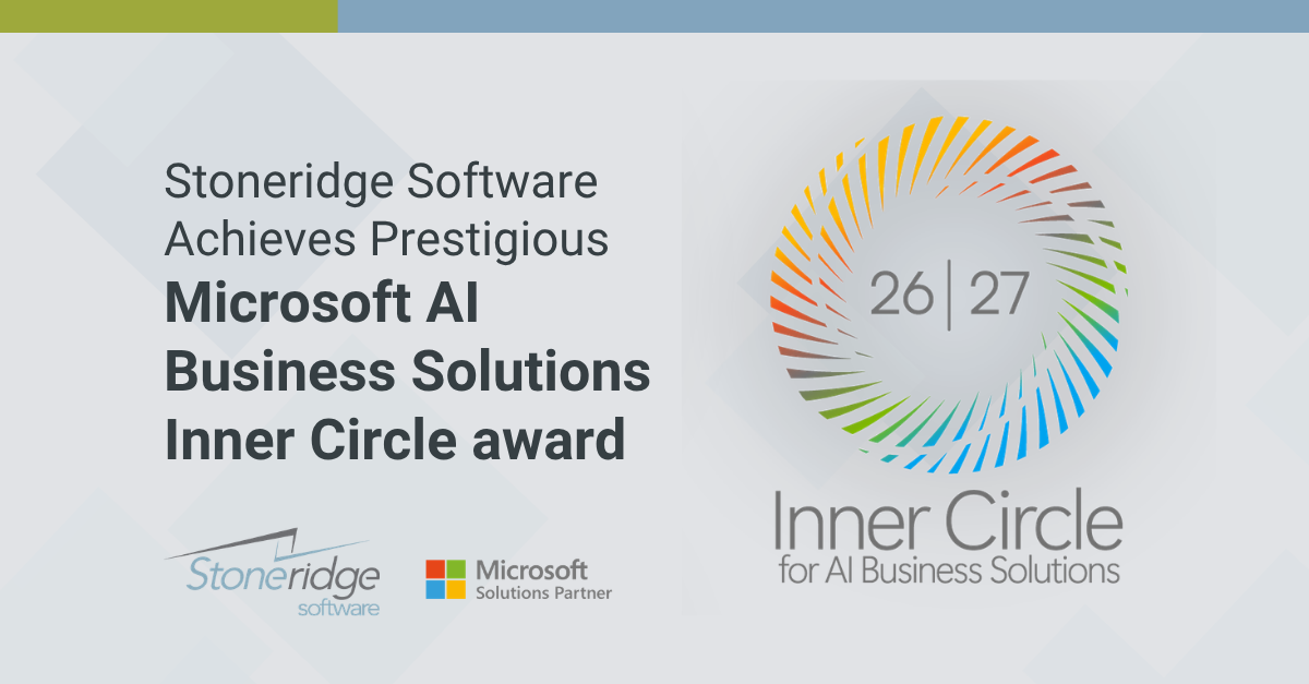Stoneridge Software Achieves Microsoft Inner Circle 2026-2027